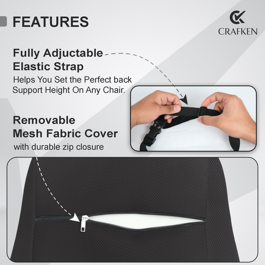 Back Support For Office Chair.