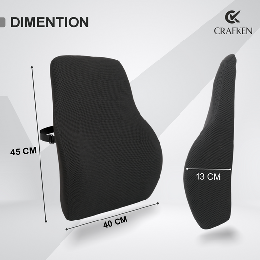 Seat Cushion & Backrest Combo Suitable For All Chair.