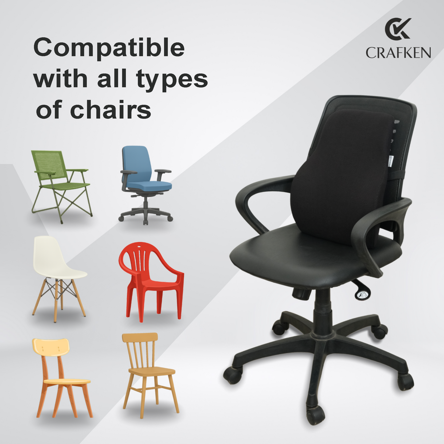 Back Support For Office Chair.