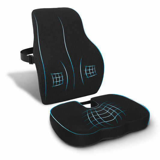 Seat Cushion & Backrest Combo Suitable For All Chair.