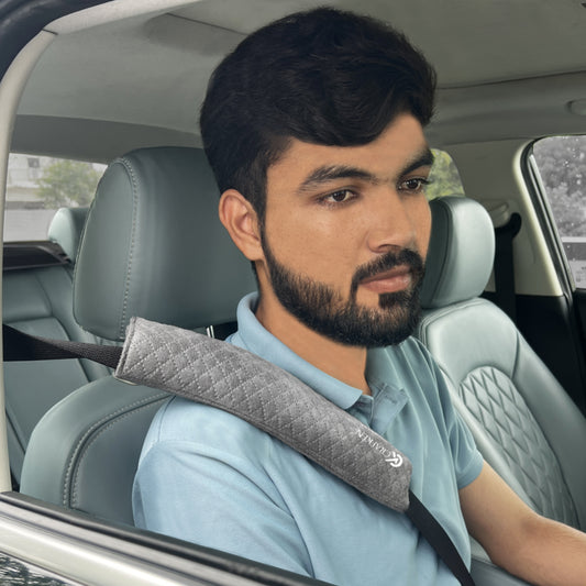 Car Seat Belt Shoulder Pads (Pack of 2) –  Universal Fit for All Cars.