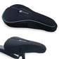 Gel Bicycle Saddle Seat Cushion Cover for Indoor-Outdoor Cycling