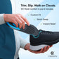 Dual Gel Insoles for Extra Cushioning in Shoes | Daily-use Shoe Inserts for Men Women.