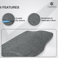 Cervical Pillow for Neck Pain Relief (Gray)