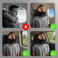 CRAFKEN Travel Neck Pillow | 360° Memory Foam Neck Support Pillow for Travel.