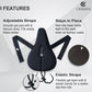 Gel Bicycle Saddle Seat Cushion Cover for Indoor-Outdoor Cycling