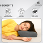 Cervical Pillow for Neck Pain Relief (Gray)