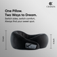 CRAFKEN Travel Neck Pillow | 360° Memory Foam Neck Support Pillow for Travel.