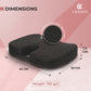 Seat Cushion & Backrest Combo Suitable For All Chair.