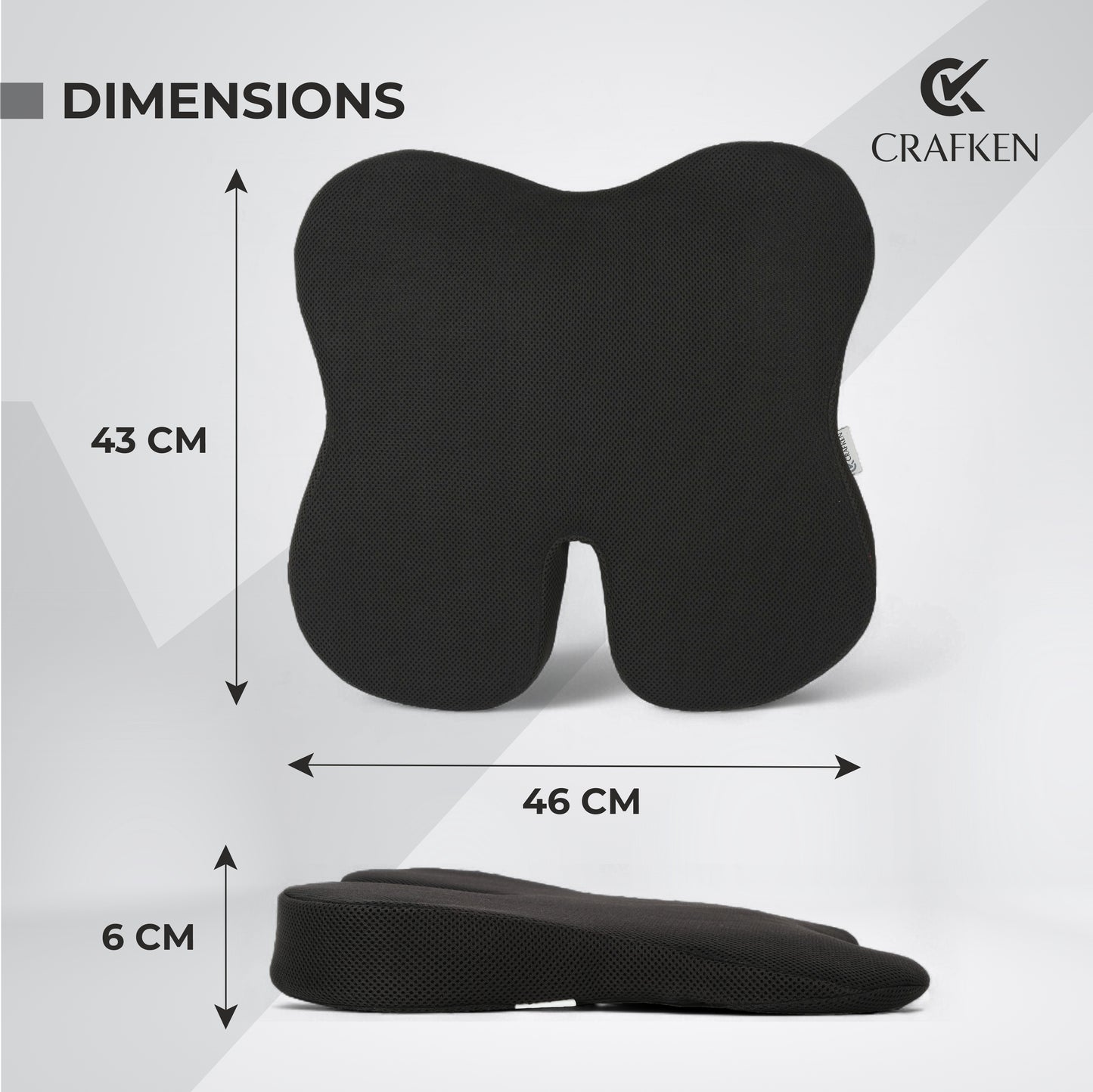 Car Seat Cushion | Suitable for All Car.