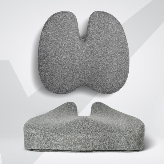 Ultimate Pro Seat Cushion & Posture Corrector Backrest Combo.