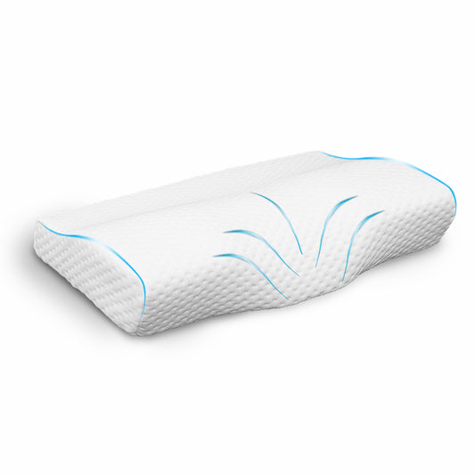 Cervical Pillow for Neck Pain Relief (White)